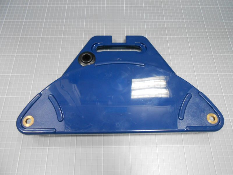 PLACA LATERAL C/TALADRO PG-AZUL 2X2