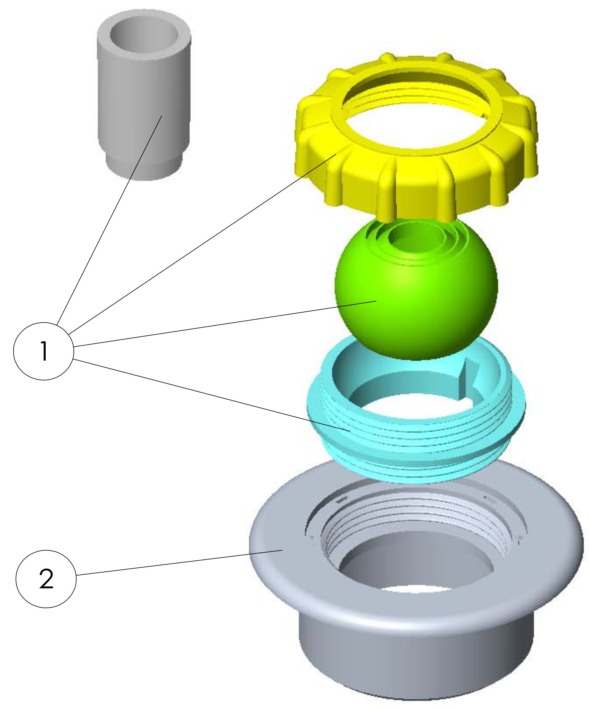 BOQUILLA IMPULSION PISC. HORMIGON