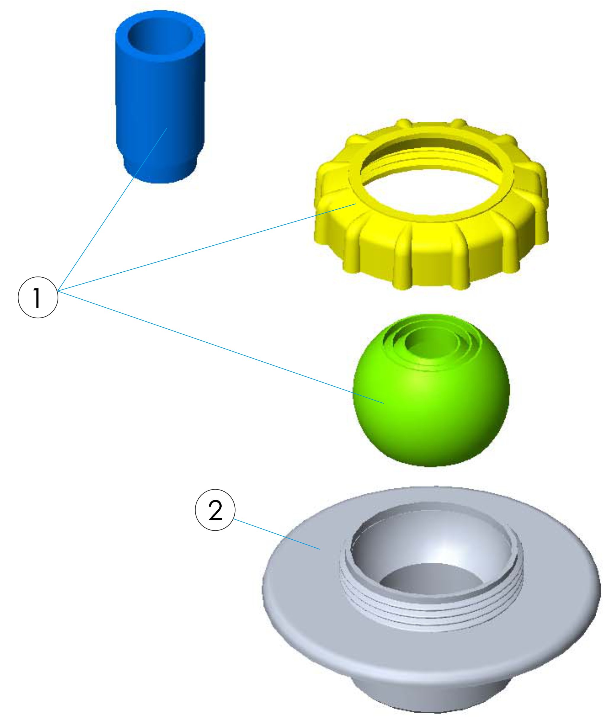 BOQUILLA IMPULSION PH PARA ENCOLAR