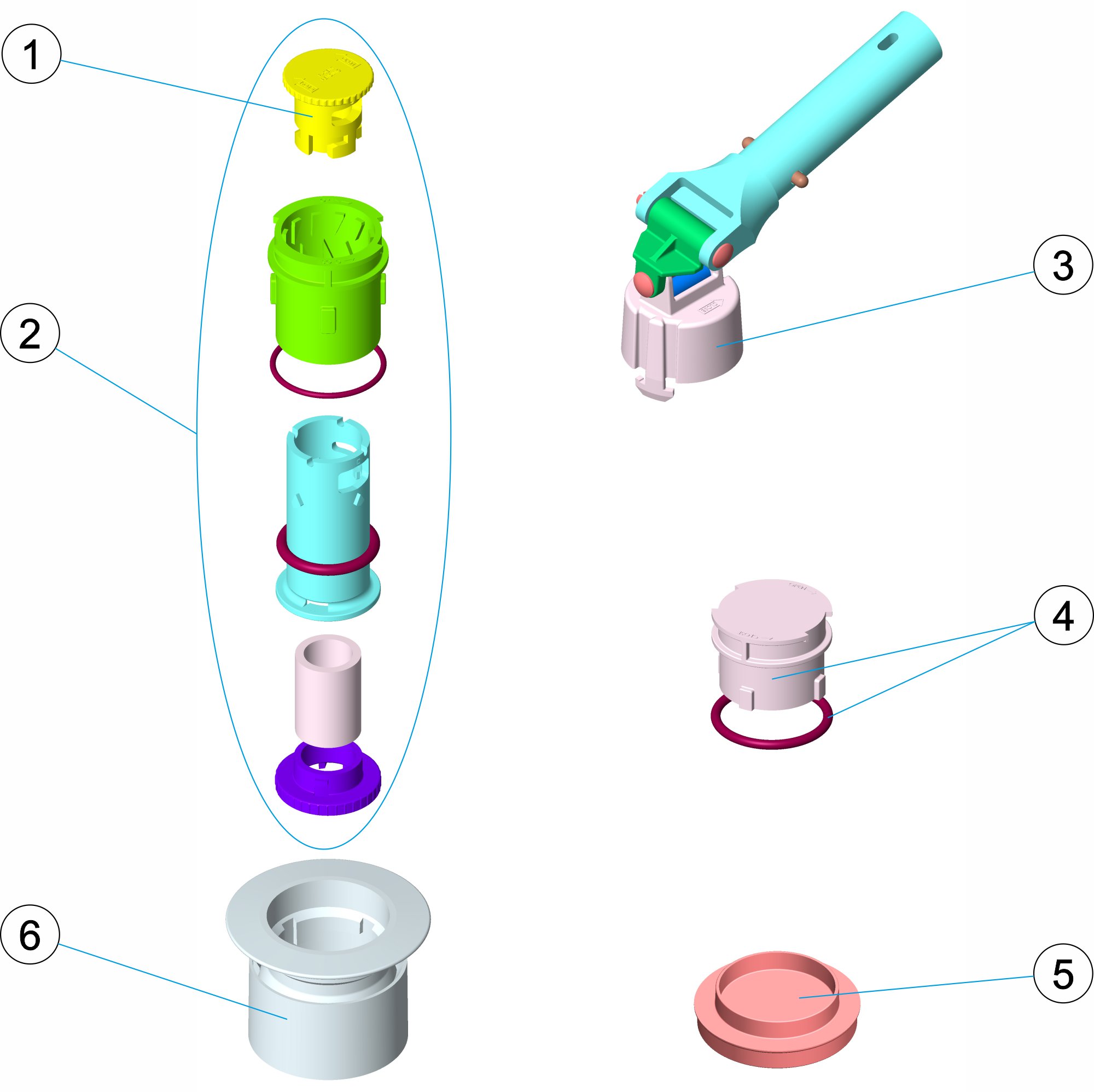 BOQUILLA NET'N'CLEAN ORIENTABLE P. HORMIGON