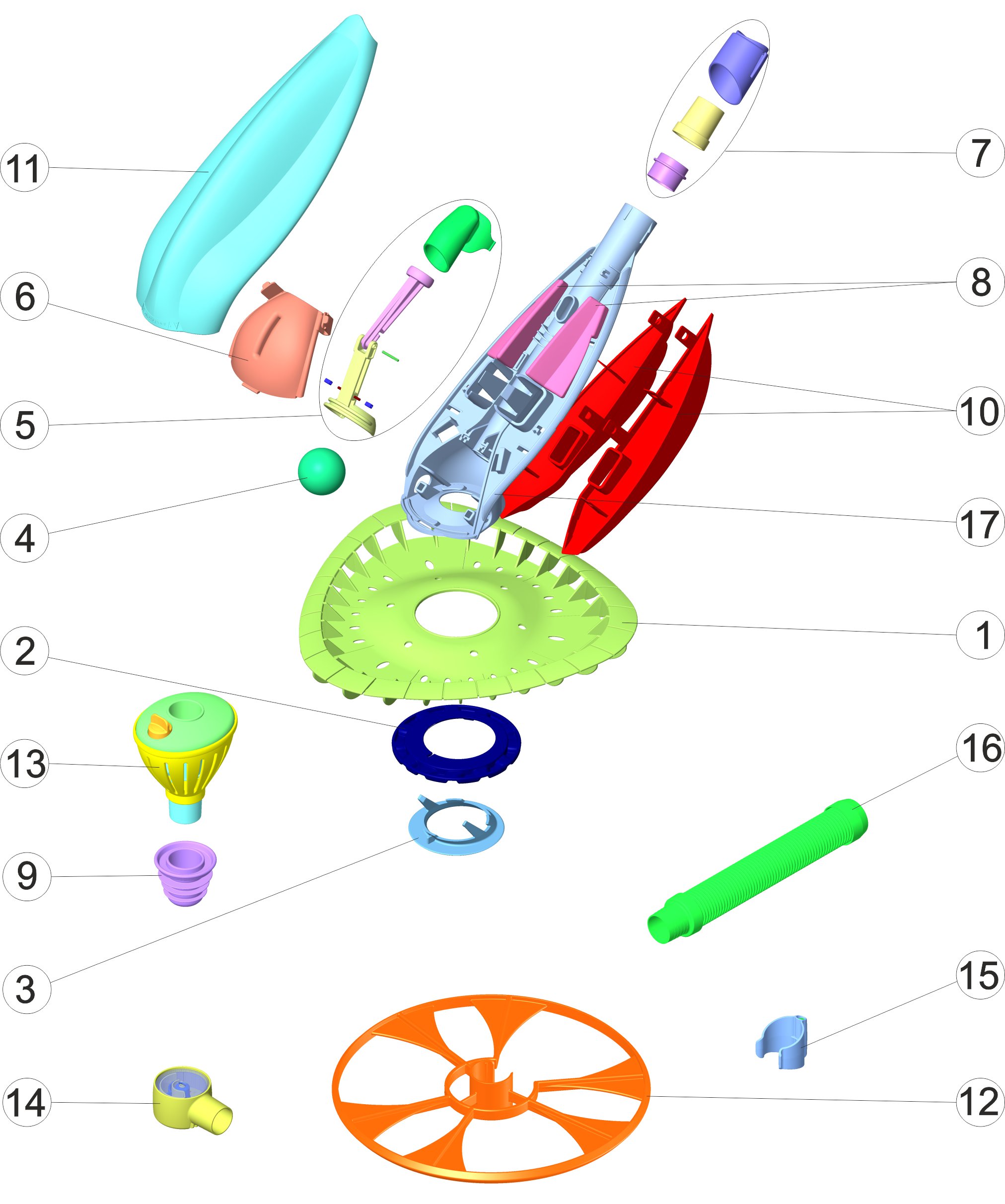 LIMPIAFONDOS AUTOMATICO ASPID