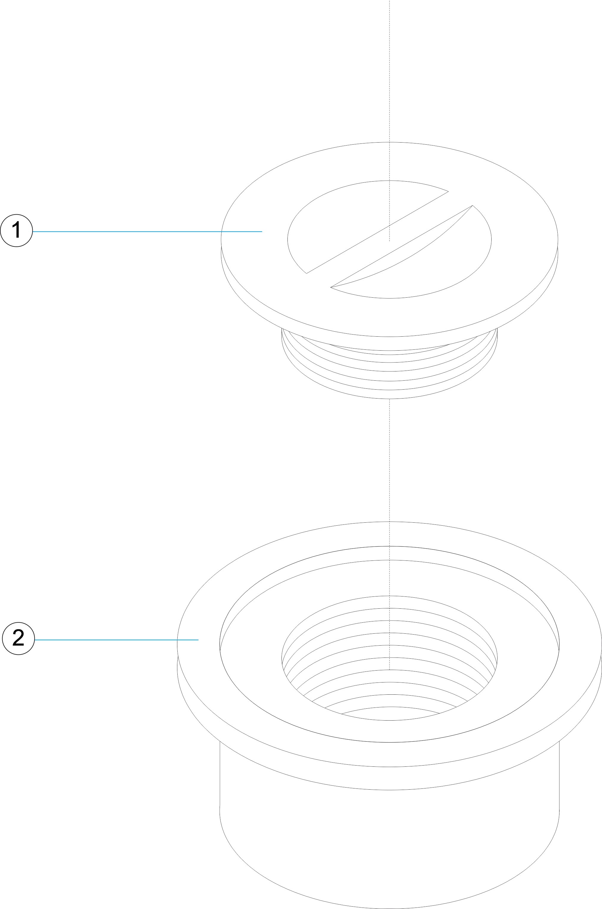 BOQUILLA ASPIRACION ROSCA INT. 1 1/2