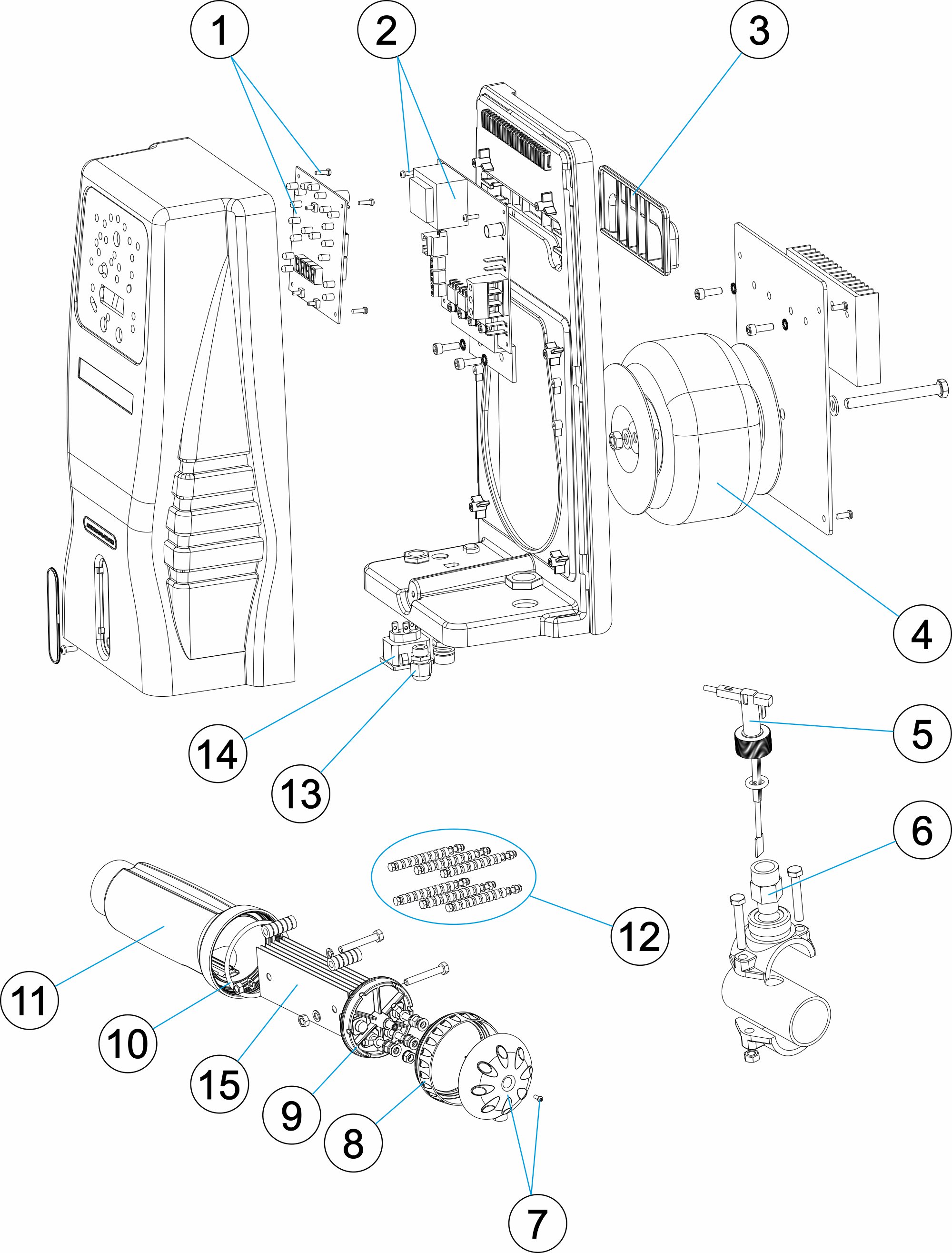 SISTEMA ELECTROLISI SMART DELUXE