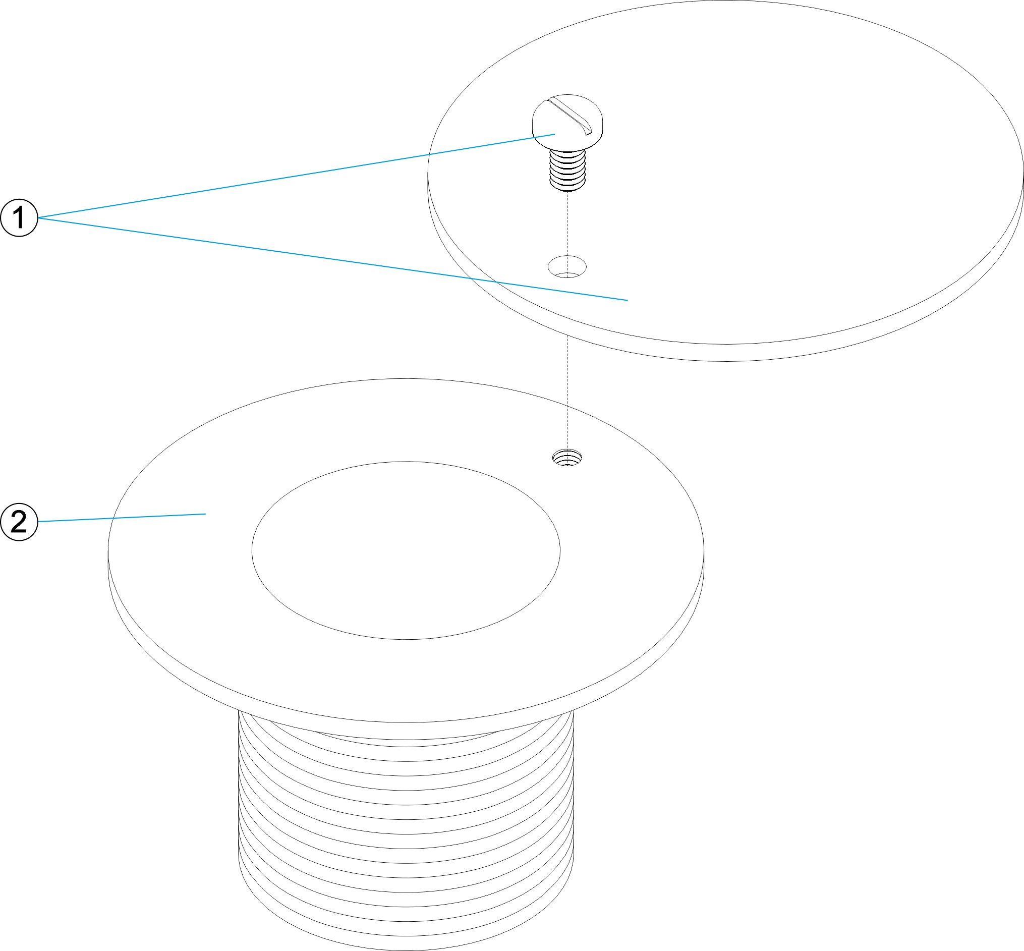 BOQUILLA ASPIRACION HORMIGON CON TAPA