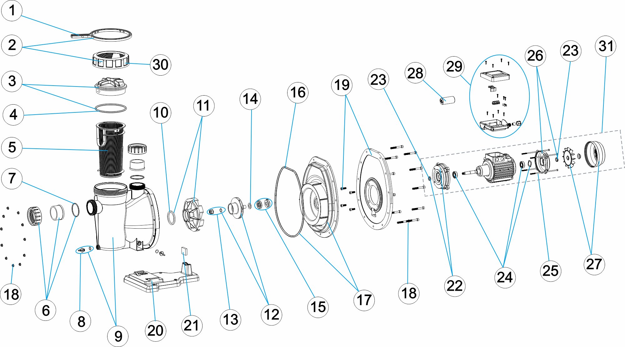 BOMBA TRENT SS 1,5CV III