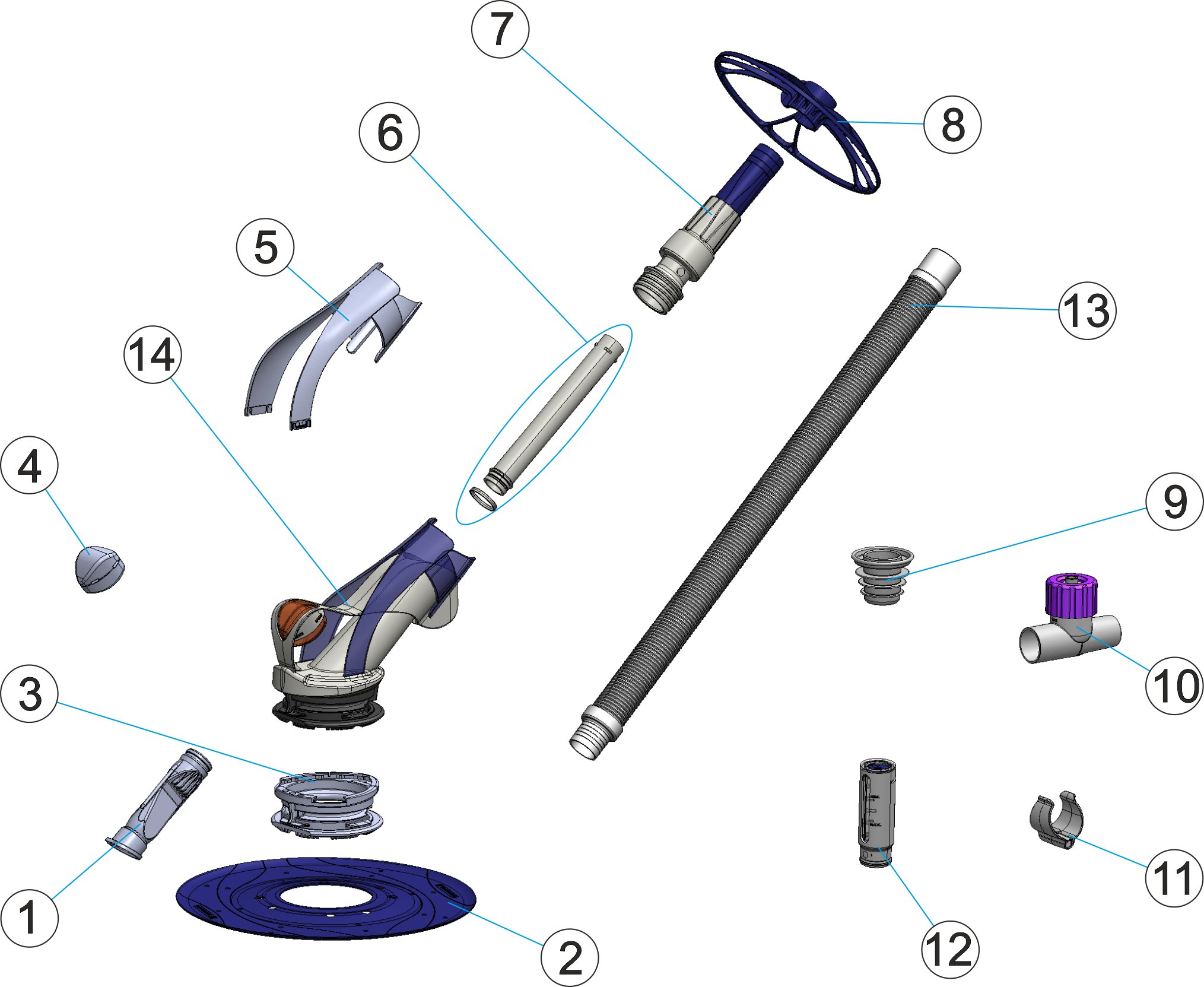 LIMPIAFONDOS MEMBRANA VALS