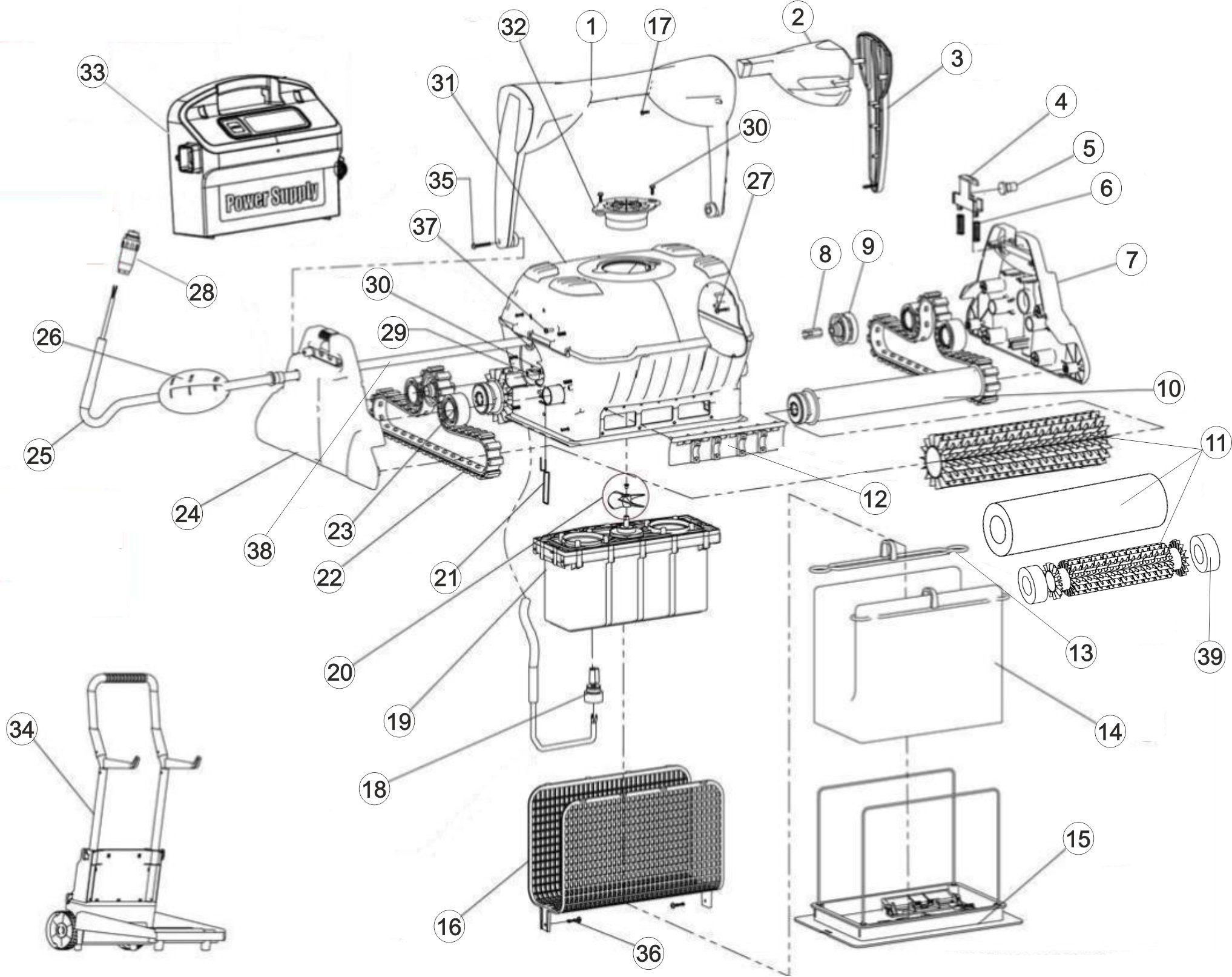 LIMPIAF.SUPERKLEEN SDRD.CEP.PVC+CADDY