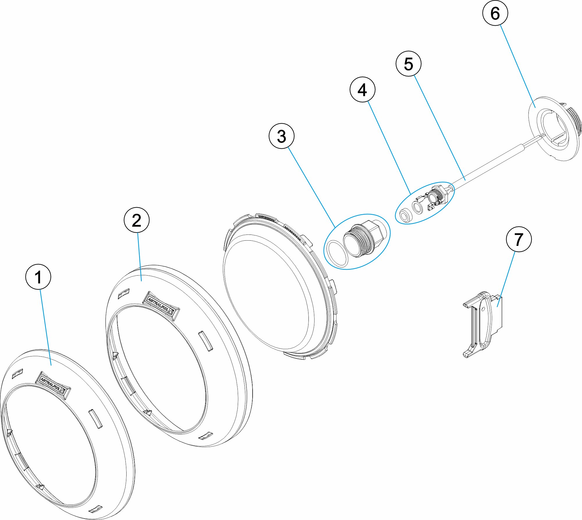PROYECTOR LP RAPID V1  WI LINER RGB KIT 1 KIT2 PL