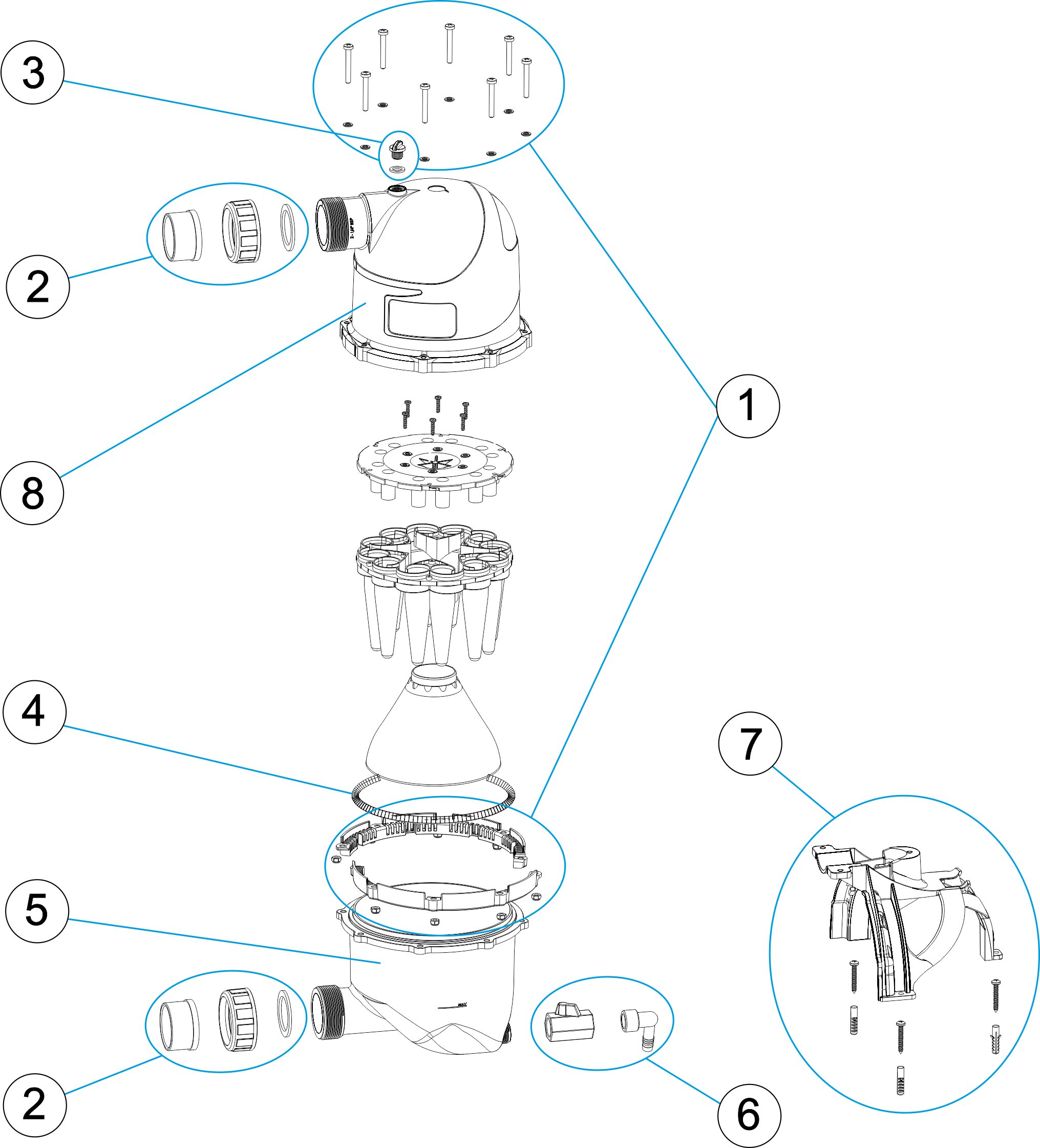 HIDROSPIN COMPACT - USA