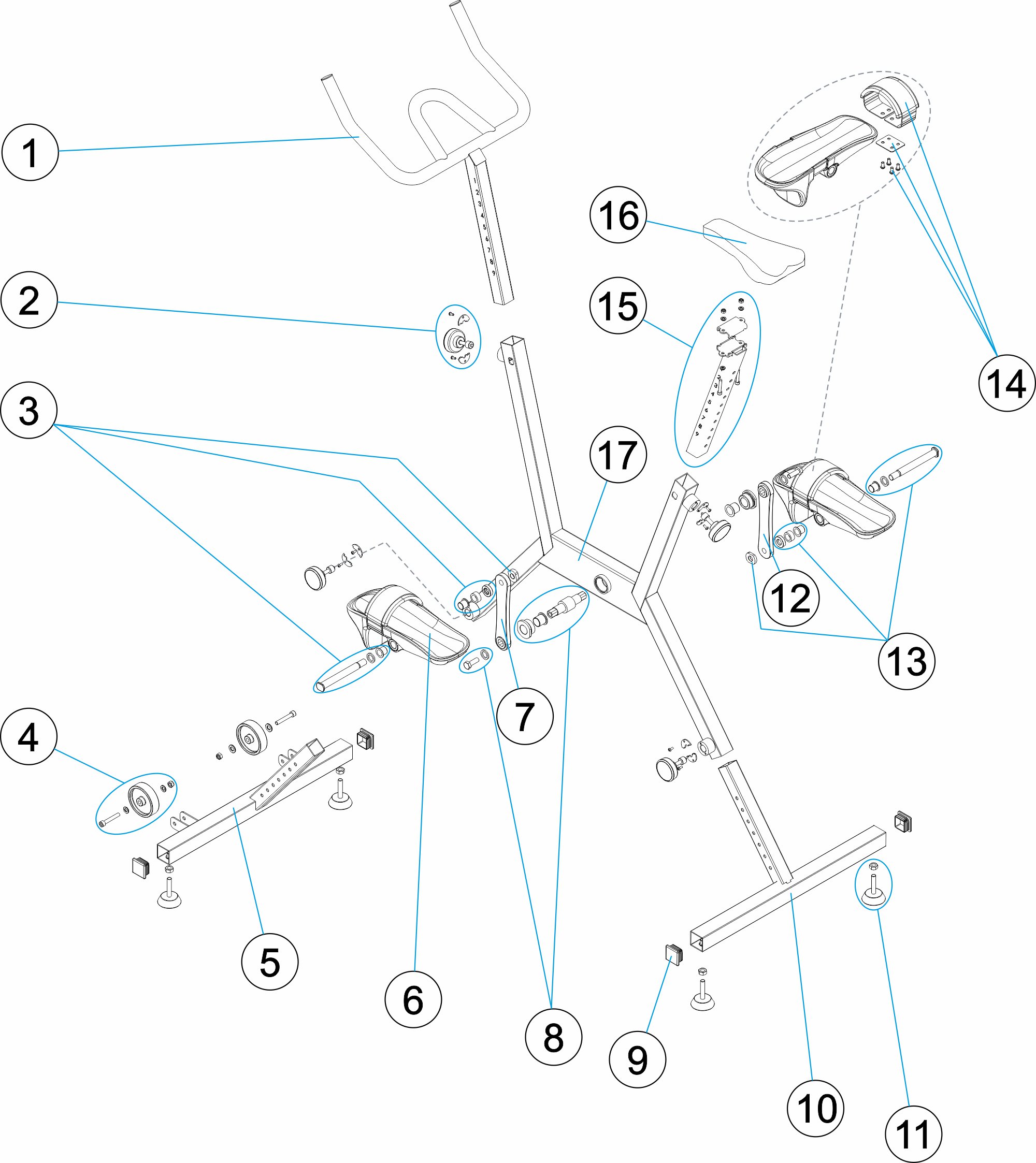 BICICLETA ESTATICA 2.0