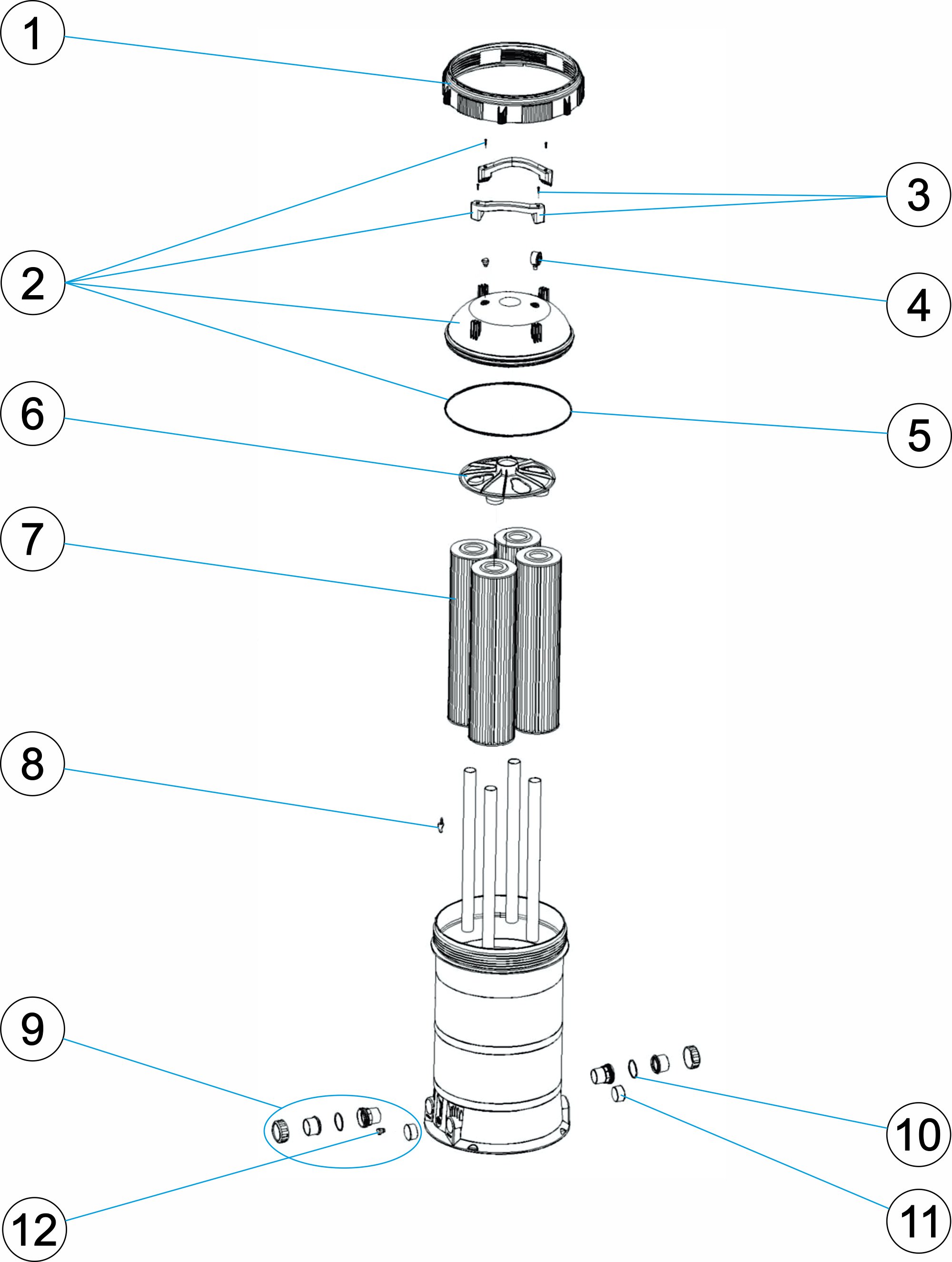 VIRON CL 600 CARTRIDGE FILTER