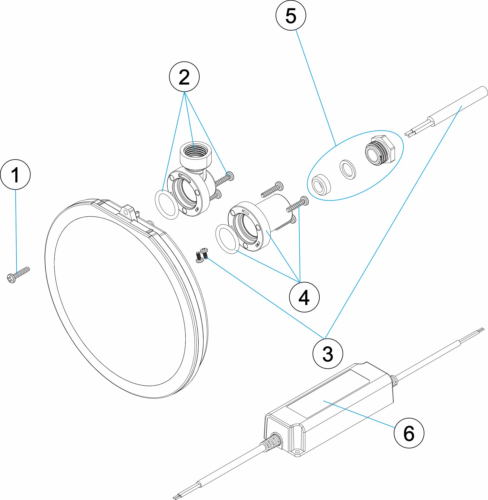 PUNTO DE LUZ FLEXI V2 W 24VDC