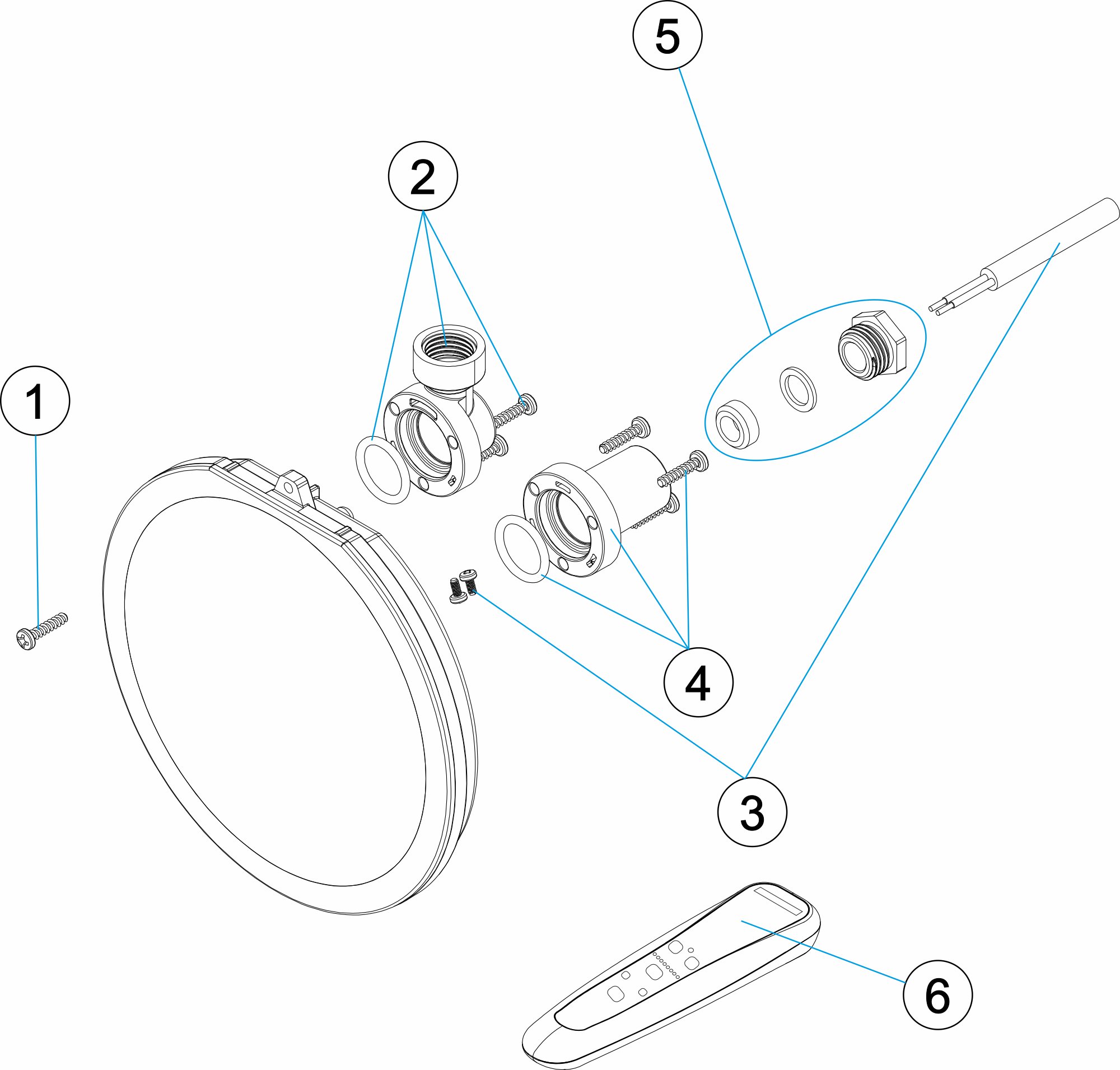 PUNTO DE LUZ FLEXI V1 WIR K-1