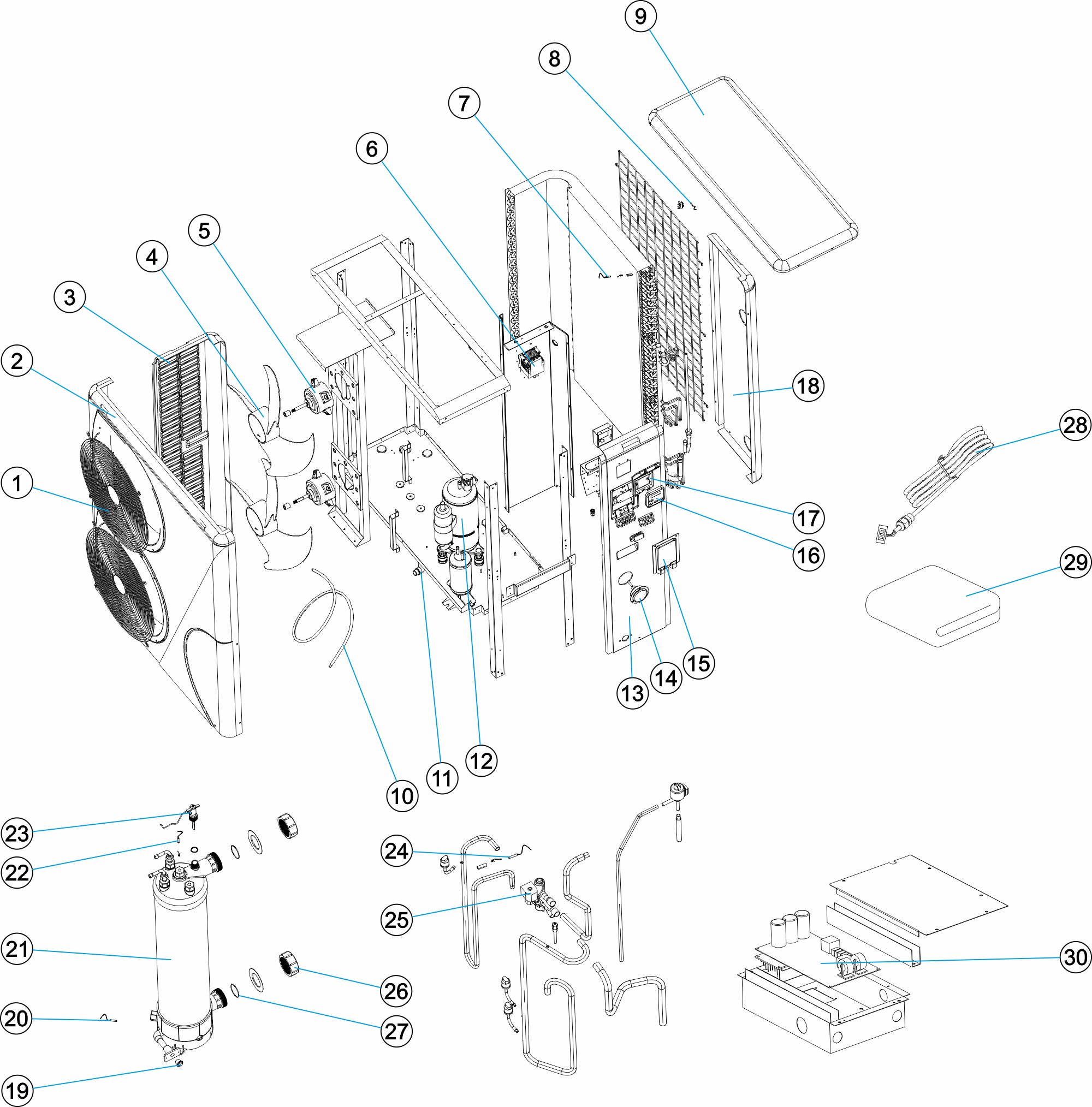 ASTRALPOOL HP PRO-ELYO INVERTE