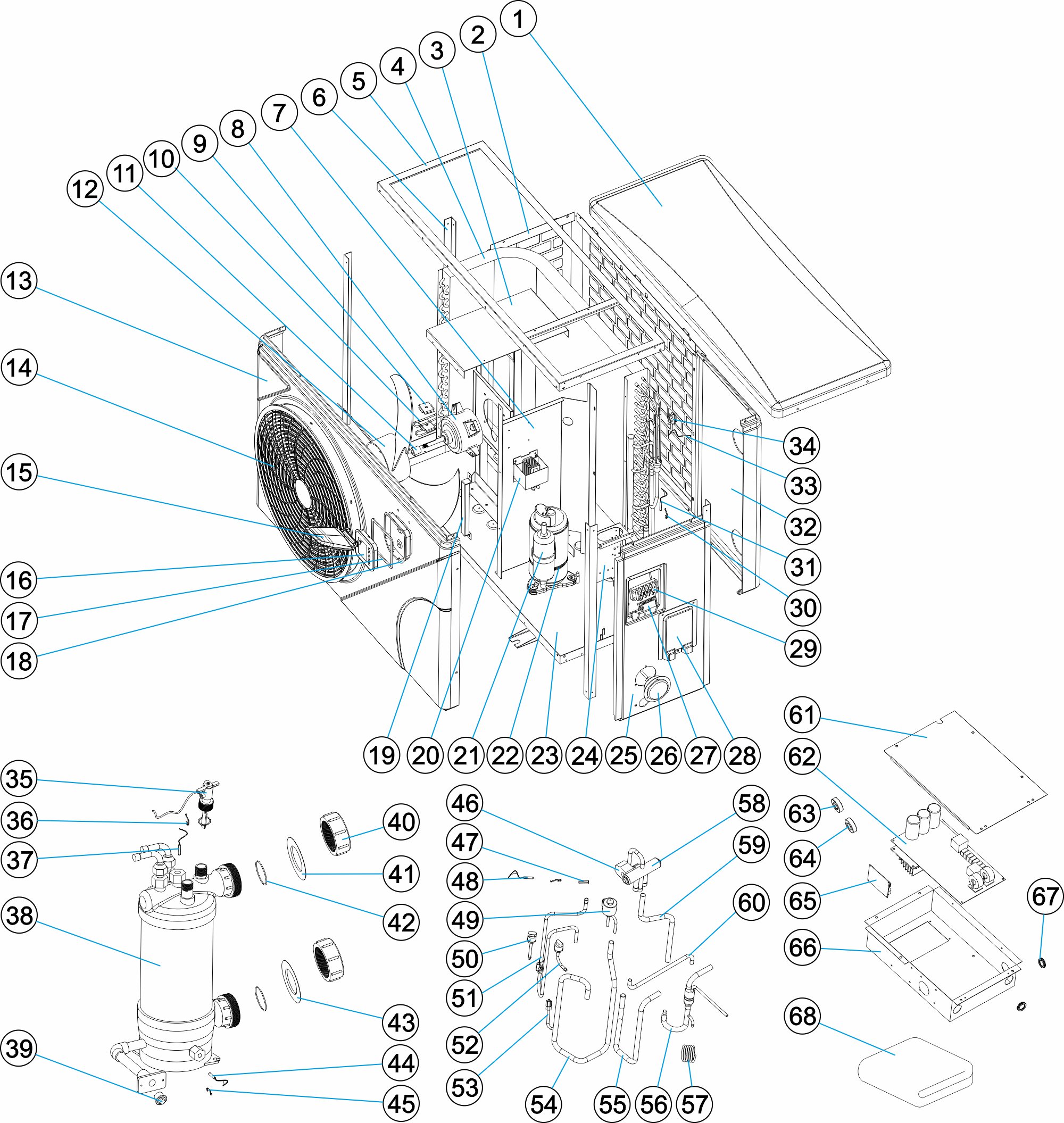 BOMBA CALOR PRO ELYO TOUCH  NN PET-13