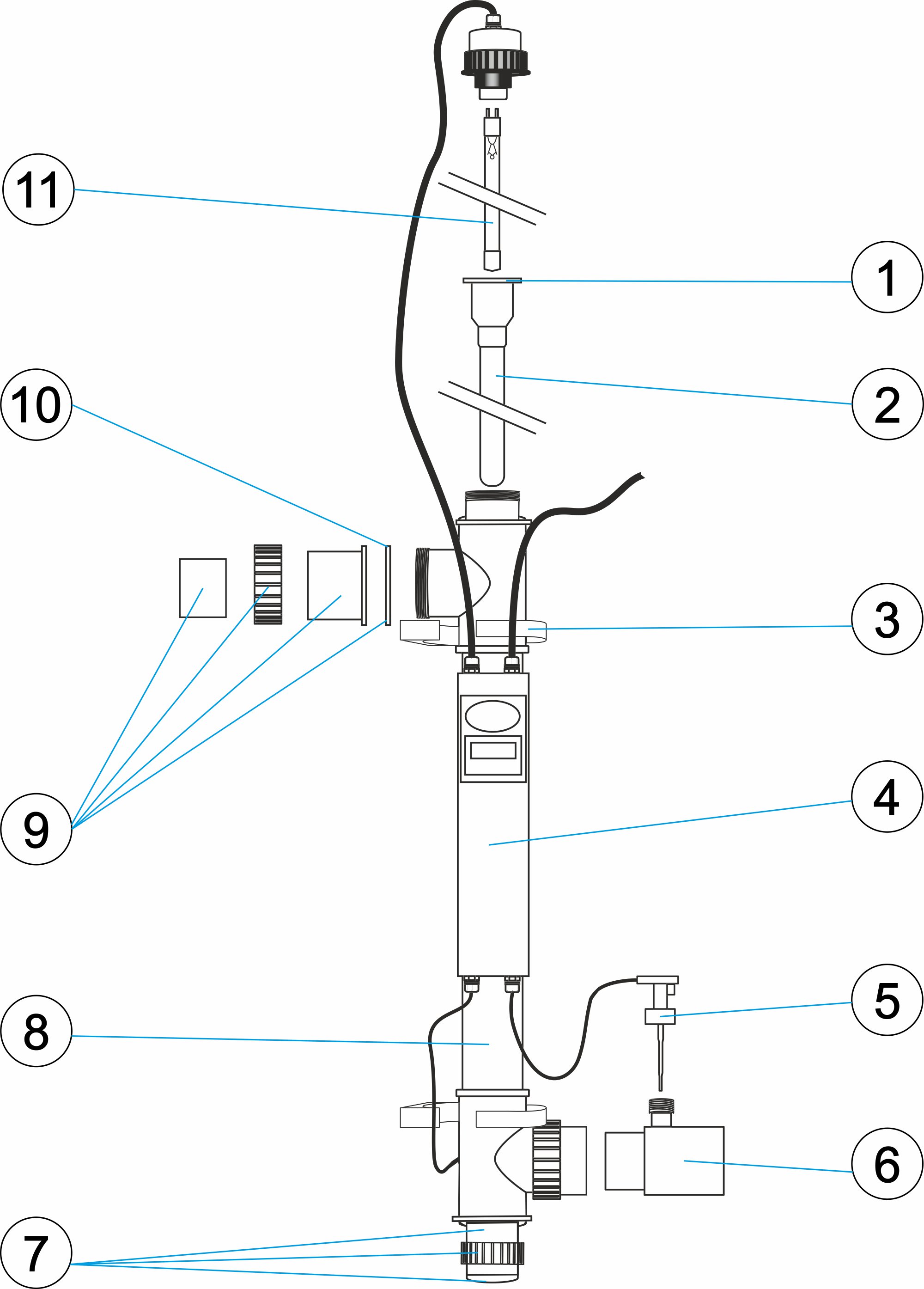 BLUE LAGOON UV-C TIMER 75m3/75