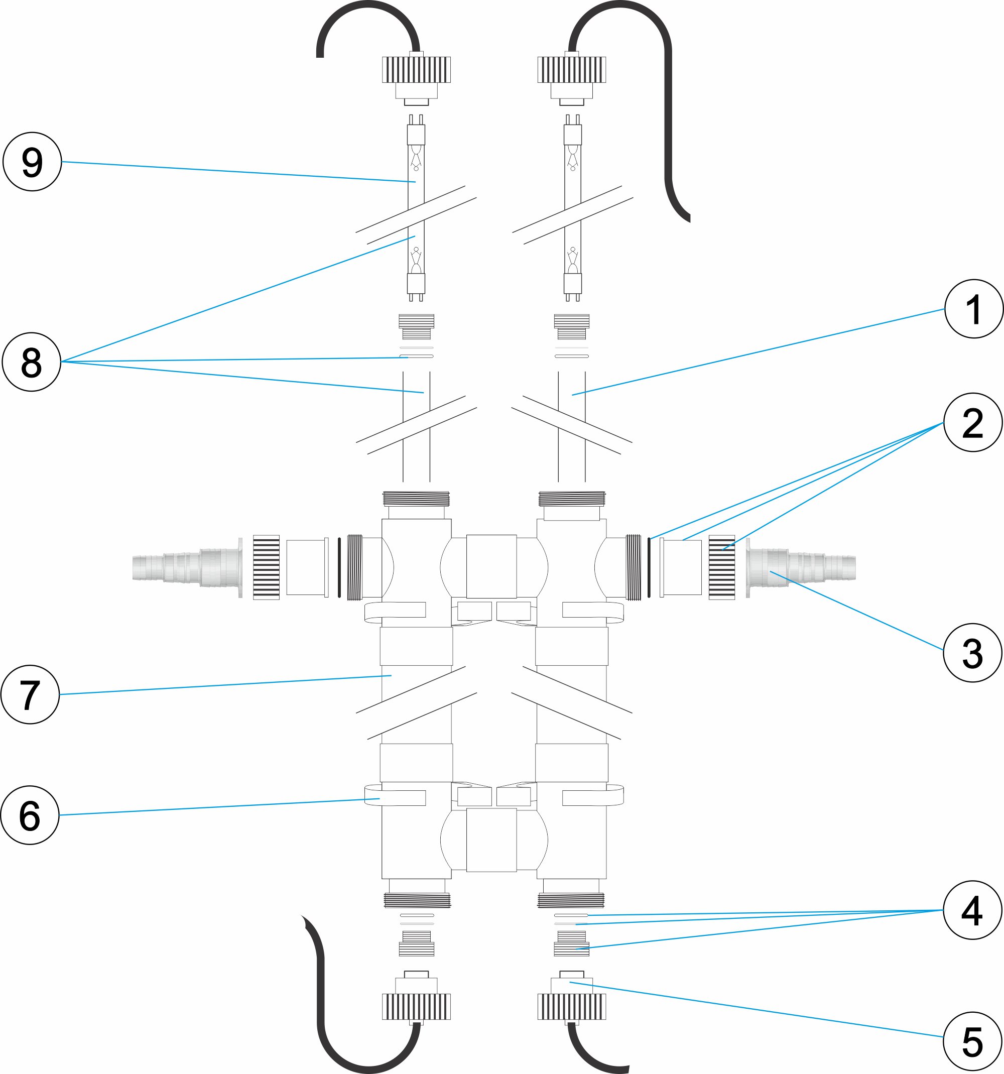 ASTRAL UVC-110W TL  316L