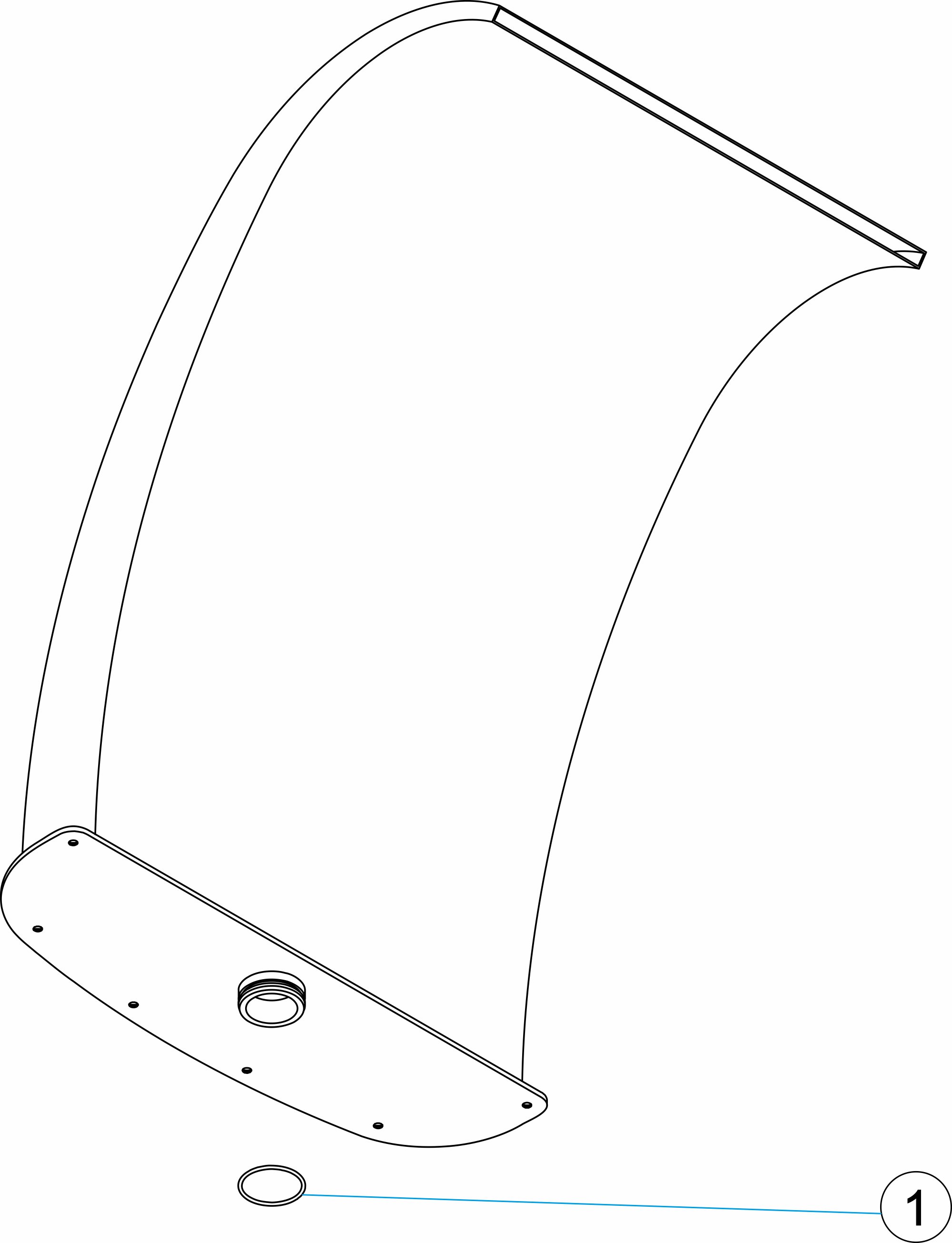 CORTINA ARCO A-600 H-1000