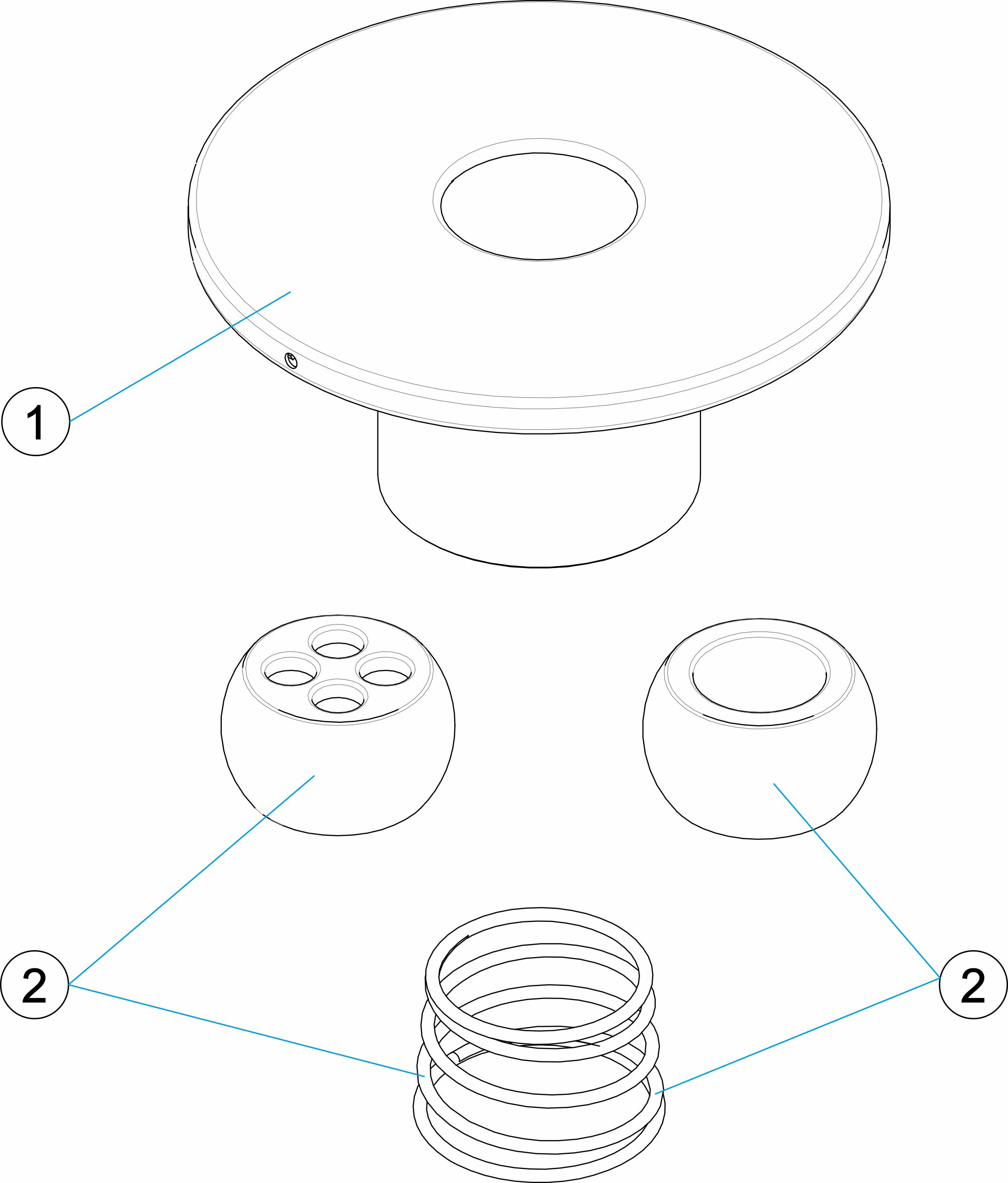 BOQUILLA IMPULSION REDONDA