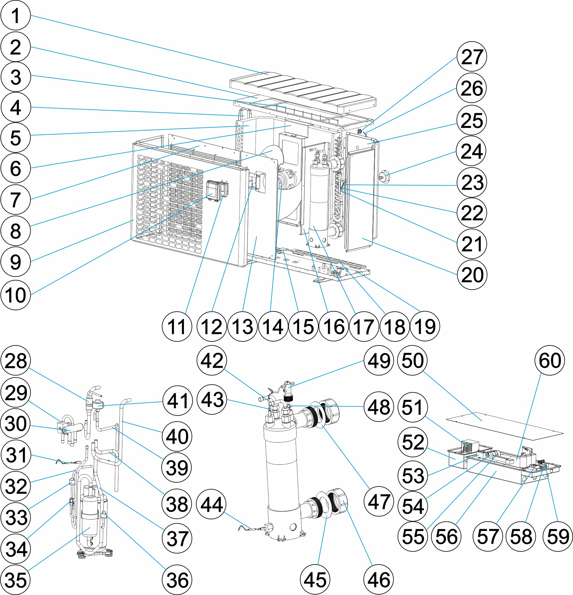 BOMBA CALOR AQUASPHERE VSN-17KW