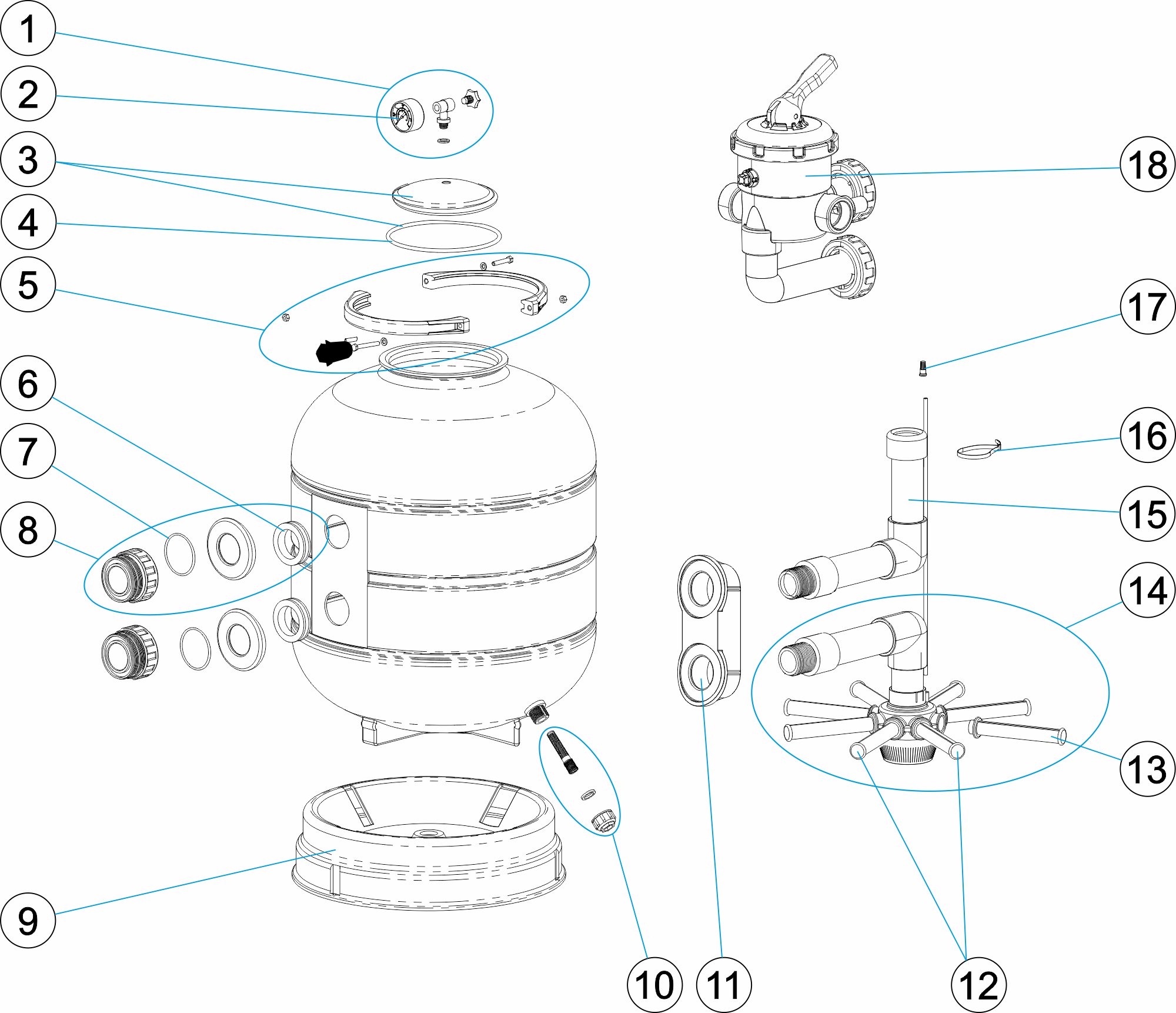 FILTRO ROMA D.400-450-500-600