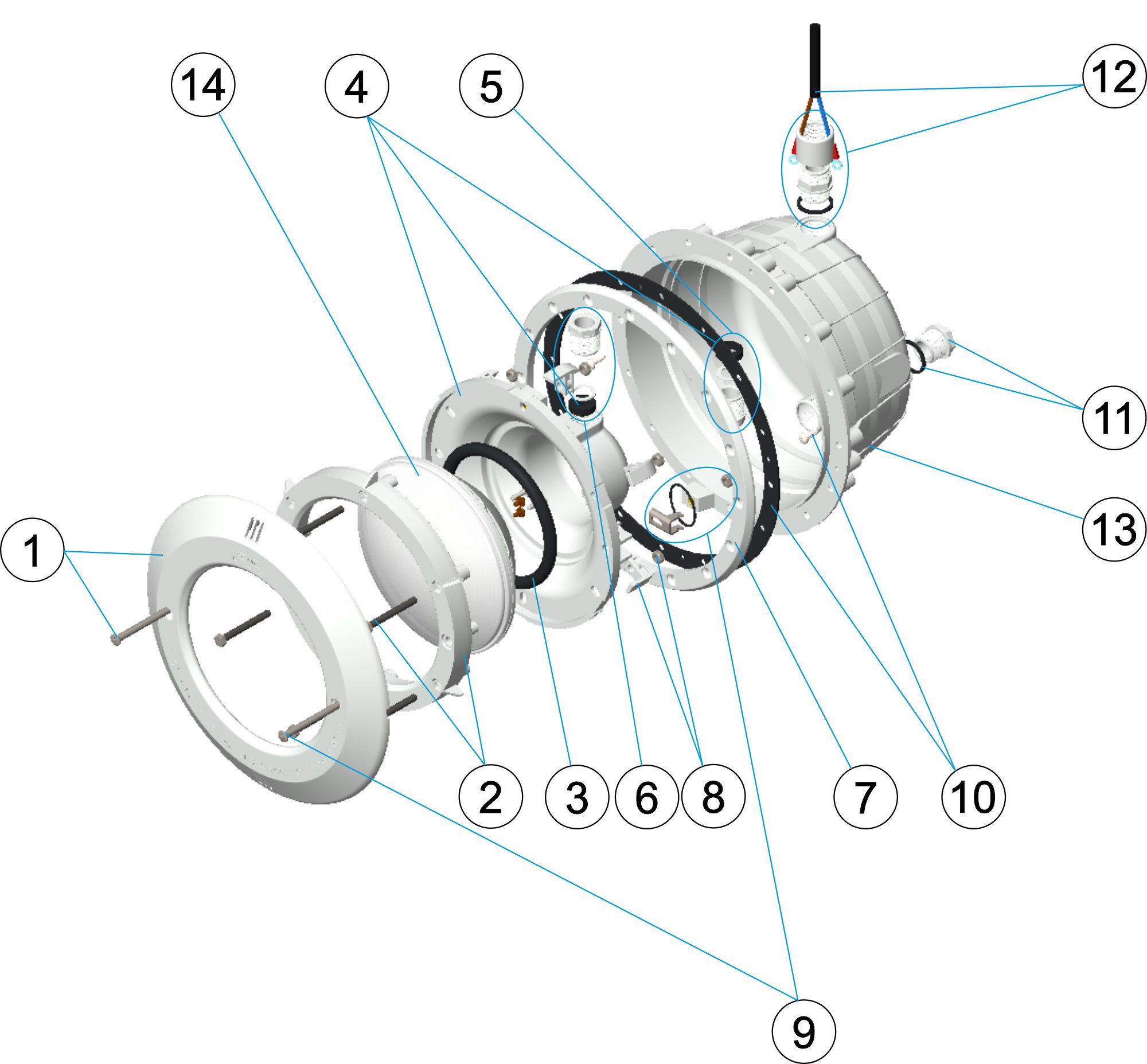 PROYECTOR LED STANDARD ESSENTIAL RGB