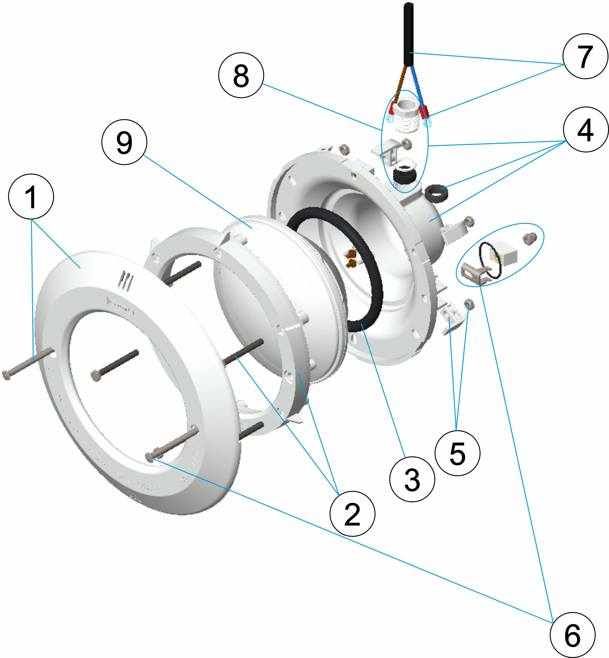 PROYECTOR LED STANDARD ESSENTIAL RGB