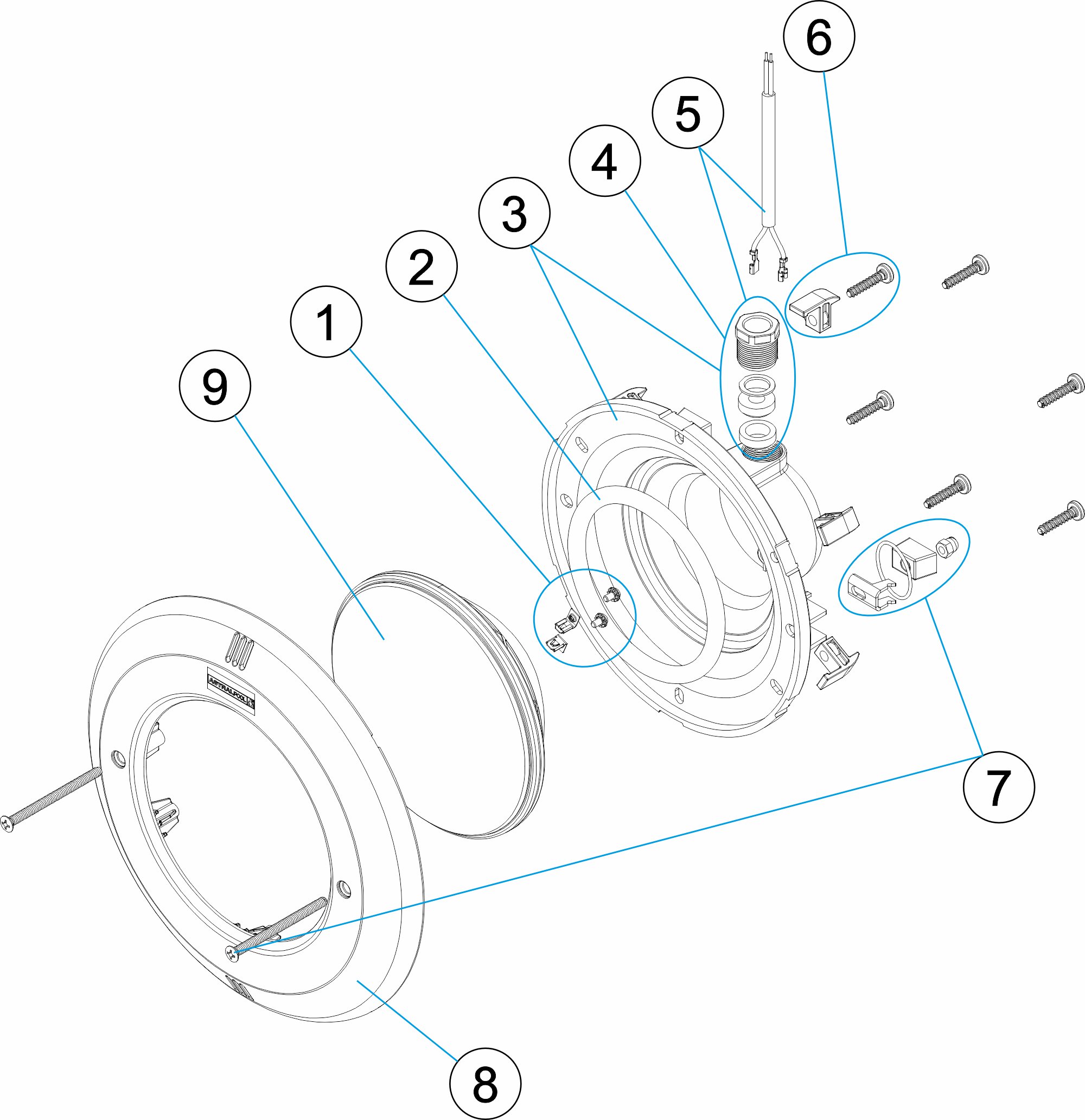 PROYECTOR LED STANDARD ESSENTIAL WIR