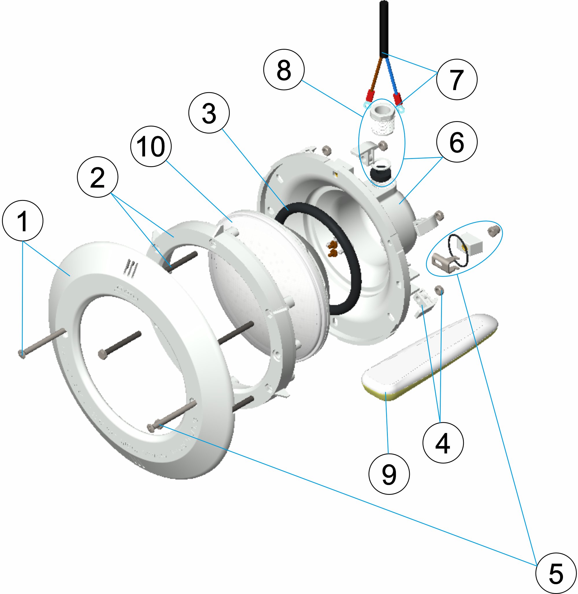 PROYECTOR LED STANDARD ESSENTIAL WIR