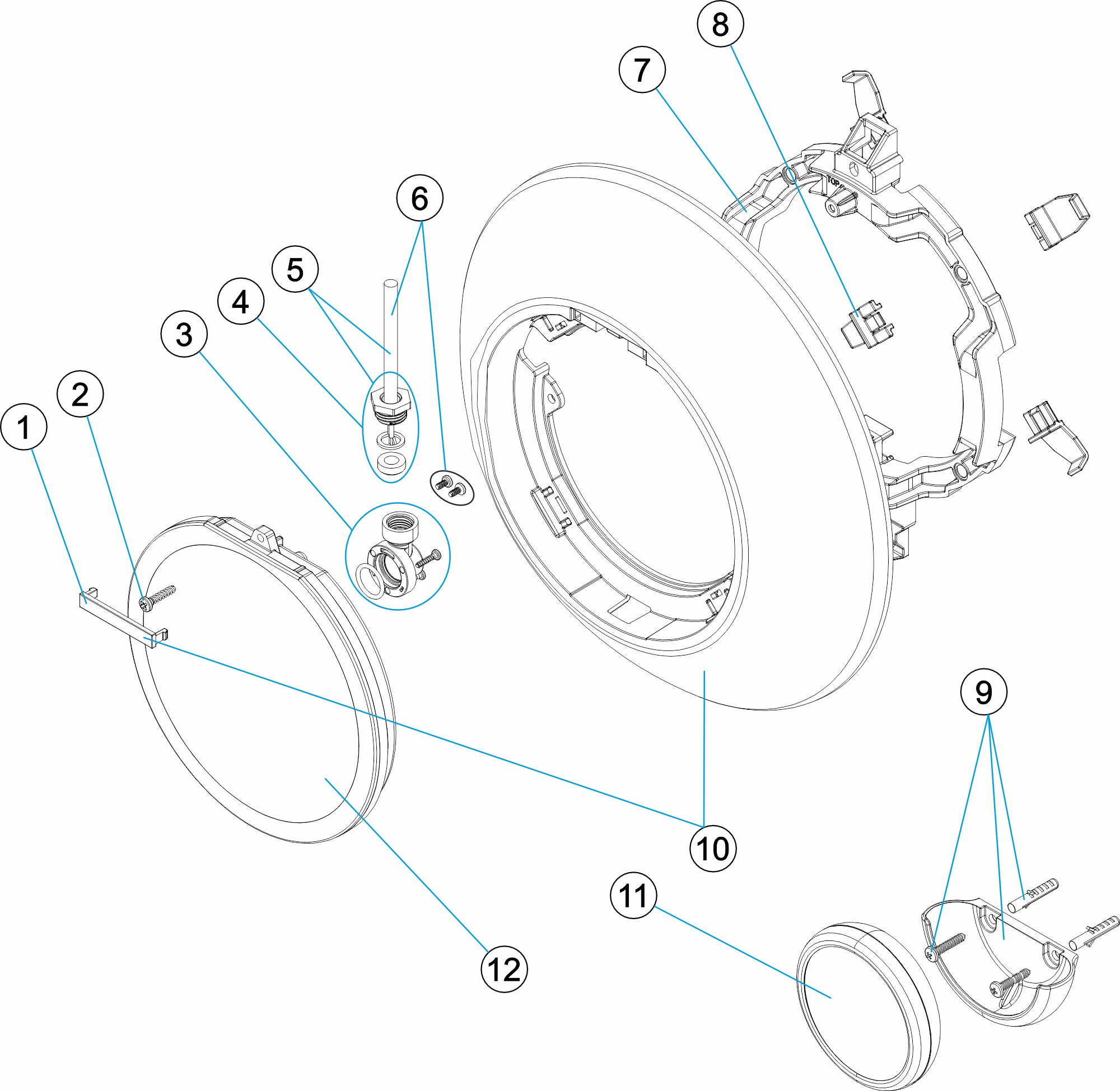 PROYECTOR LED FLEXISLIM PLUG & PLAY