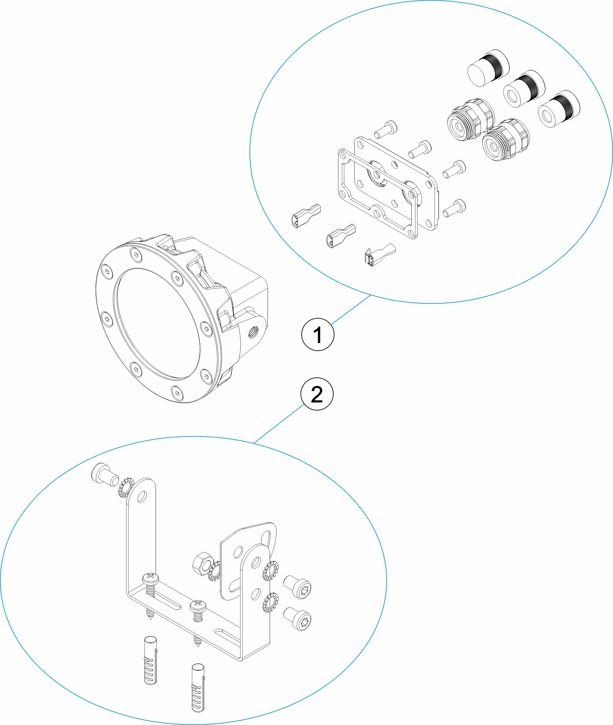 COMI-LED S RGBW DMX 4W ANCHO