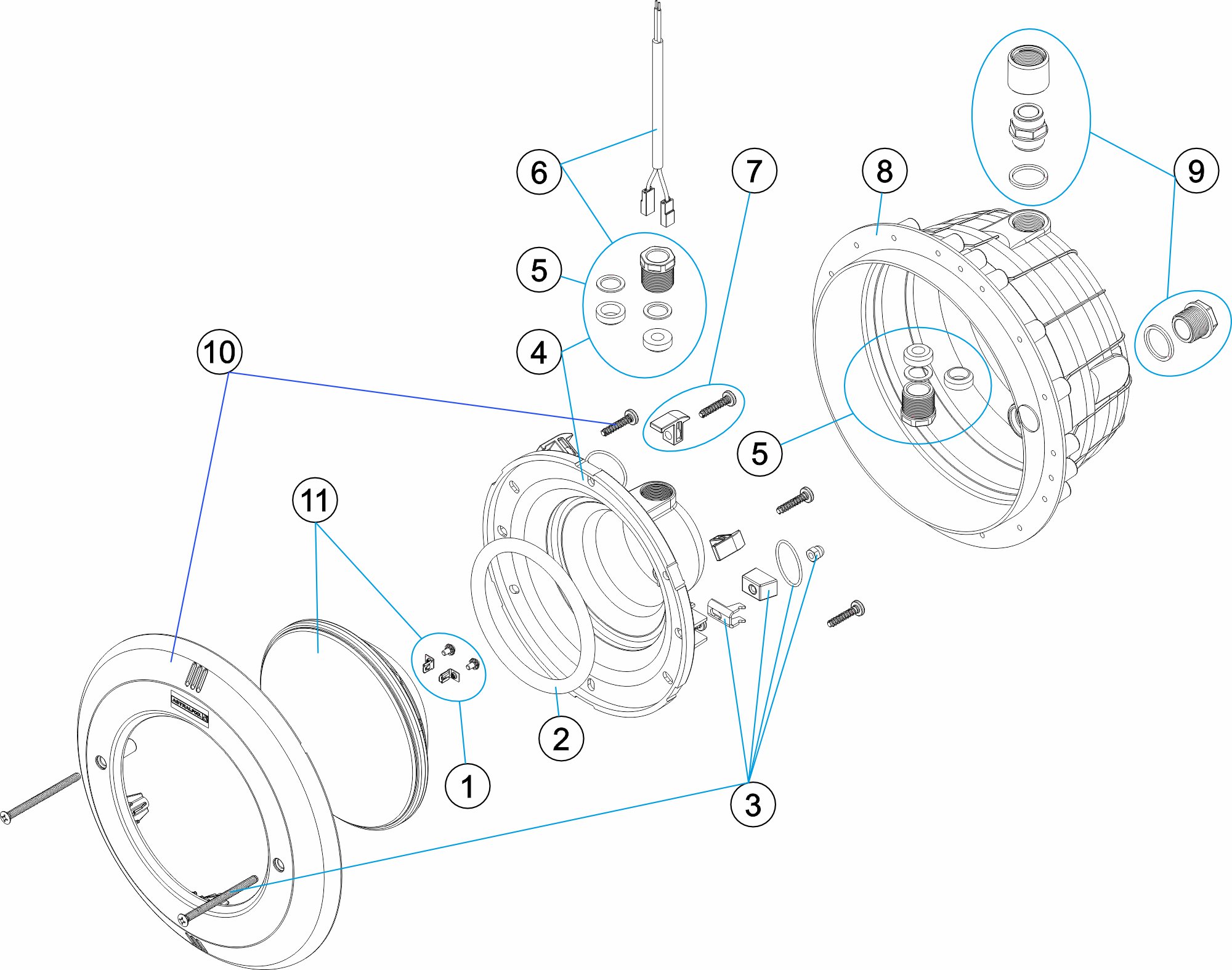 PROYECTOR LED STANDARD ESSENTIAL RGB