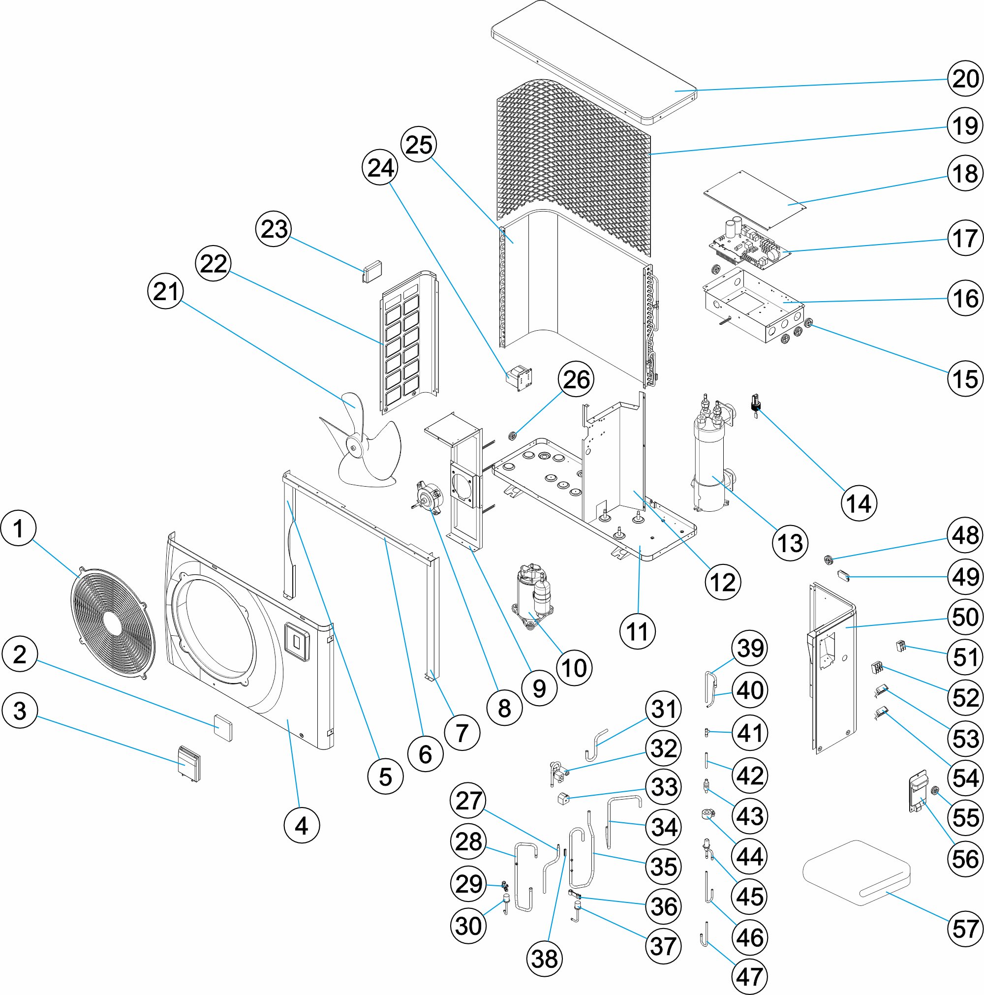 BOMBA DE CALOR AQUAFORTE 5,5 K