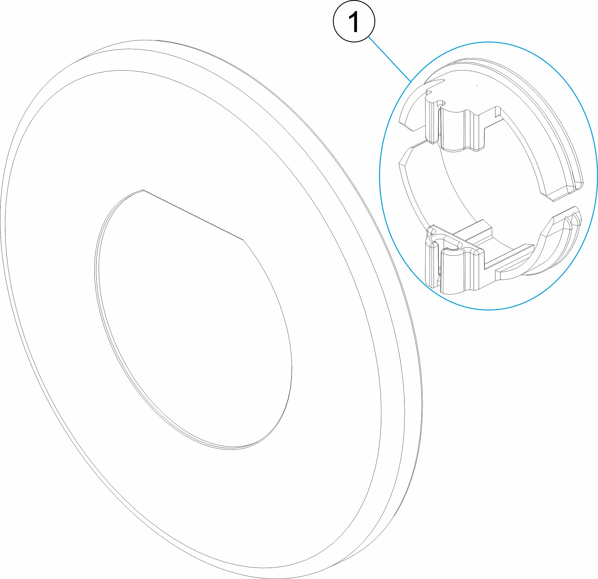 EMBELLECEDOR FLEXIMINI ANTRACITA