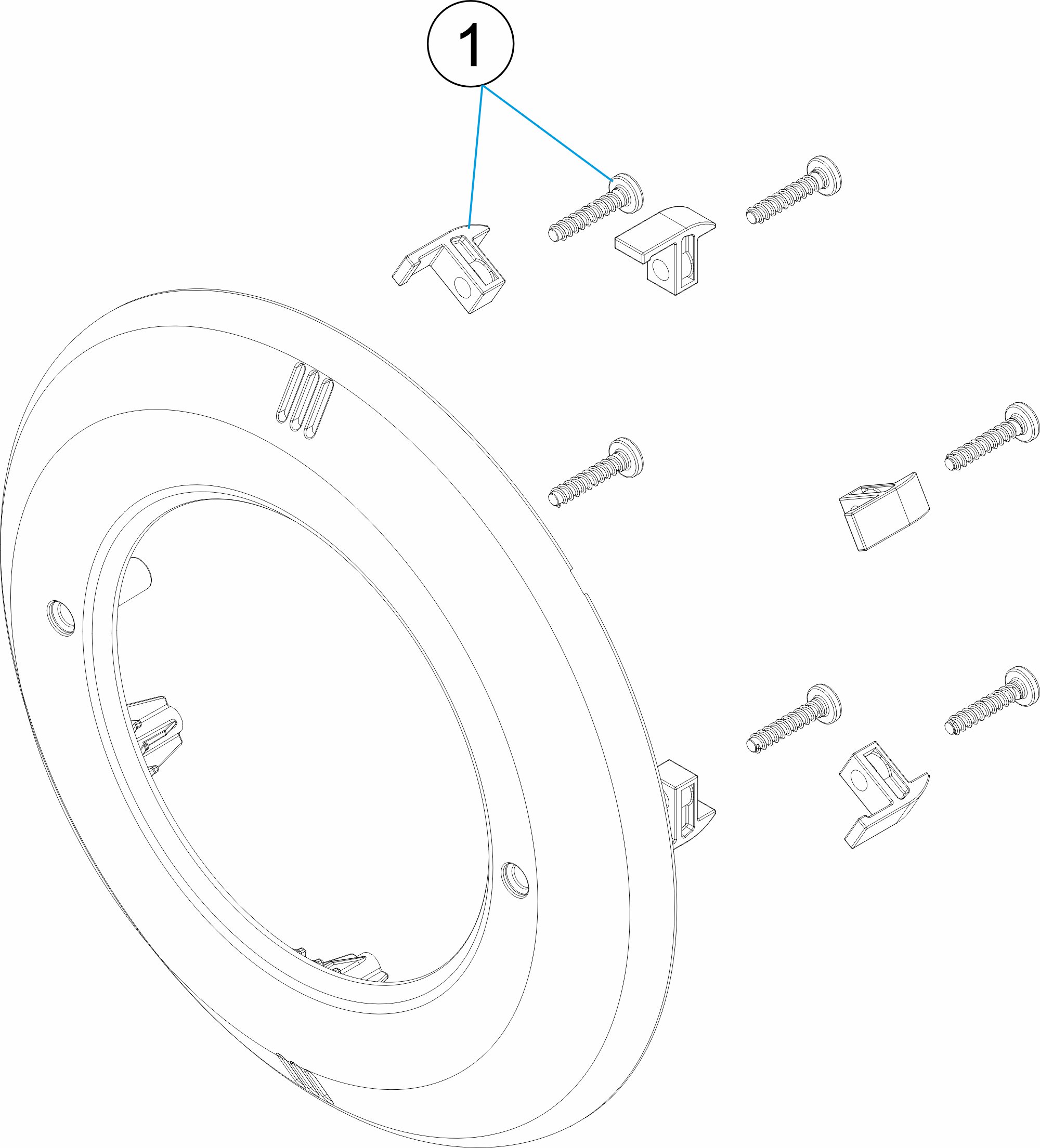 EMBELLECEDOR PROYECTOR ANÓNIMO BEIGE