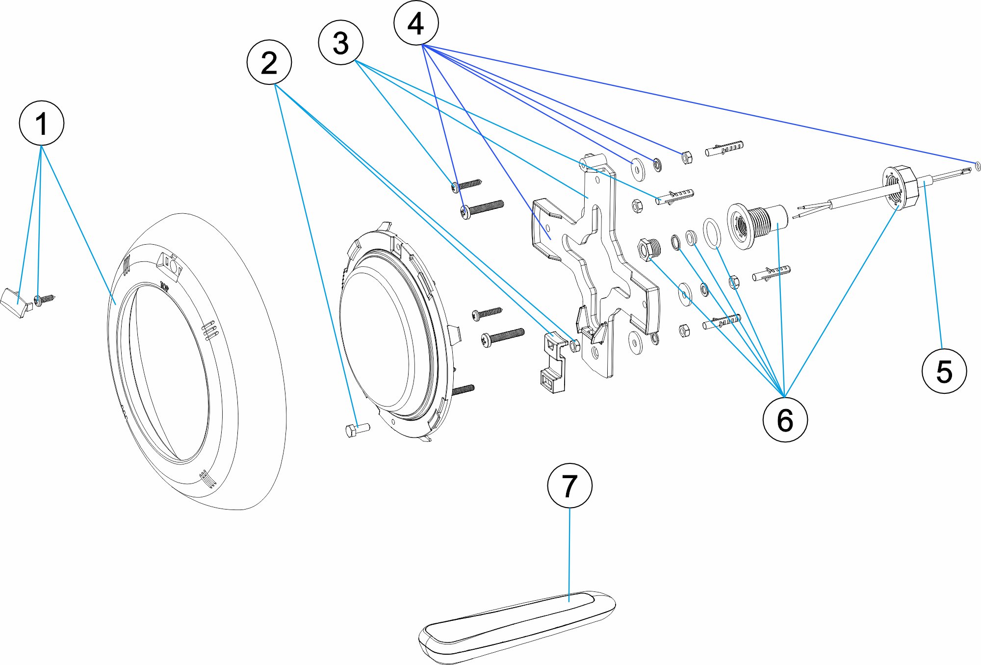 PROYECTOR LED SLIM ESSENTIAL WIR